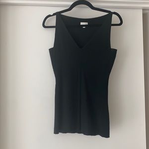 TSE Cashmere Sleeveless Top Black